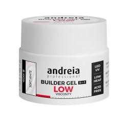 Gel Construção 3 em 1 Baixa Densidade Soft White Andreia 22g