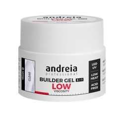 Gel Construção 3 em 1 Baixa Densidade Clear Andreia 22g