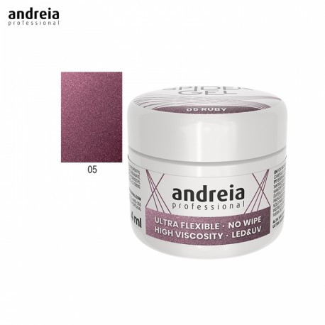 Andreia Spider Gel 01 Branco 4ml