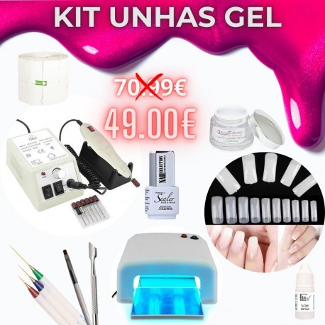 Kit Unhas de Gel