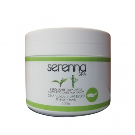 Exfoliante Mãos Chá Verde & Bamboo Serenna 300ml