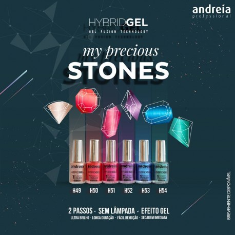 Coleção My Precious Stones Hybrid Gel Andreia