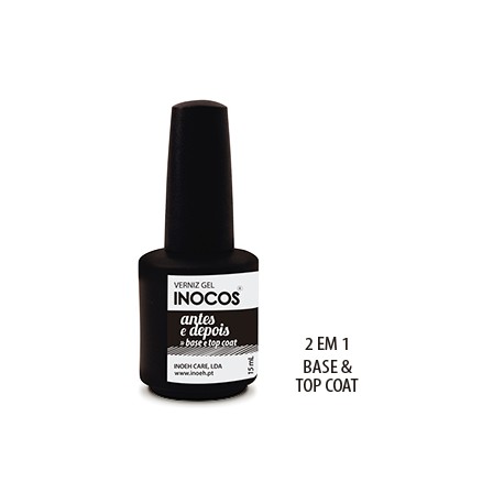 Base e Top Coat Inocos 15ml