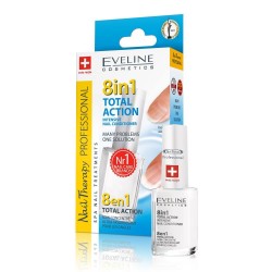 Condicionador Unhas 8 em 1 Total Action Eveline 12ml