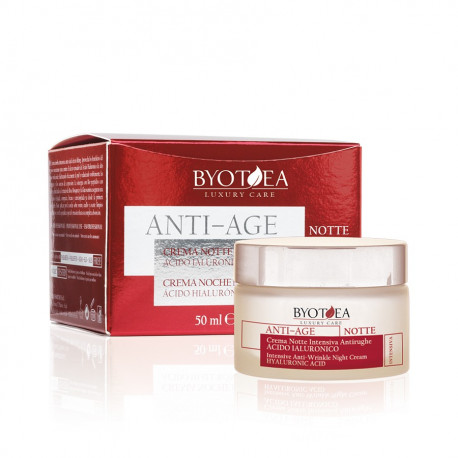 Creme Anti-Rugas Ácido Hialurónico Noite Byotea 50ml