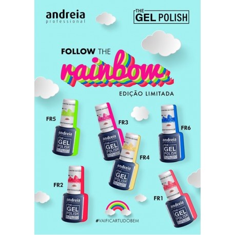 The Gel Polish Andreia Coleção Rainbow