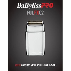 Máquina Barbear Babyliss Pro Shaver FOILFX02 FXFS2GSE