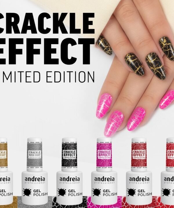 Kit Verniz Gel Coleção Efeito Crackle