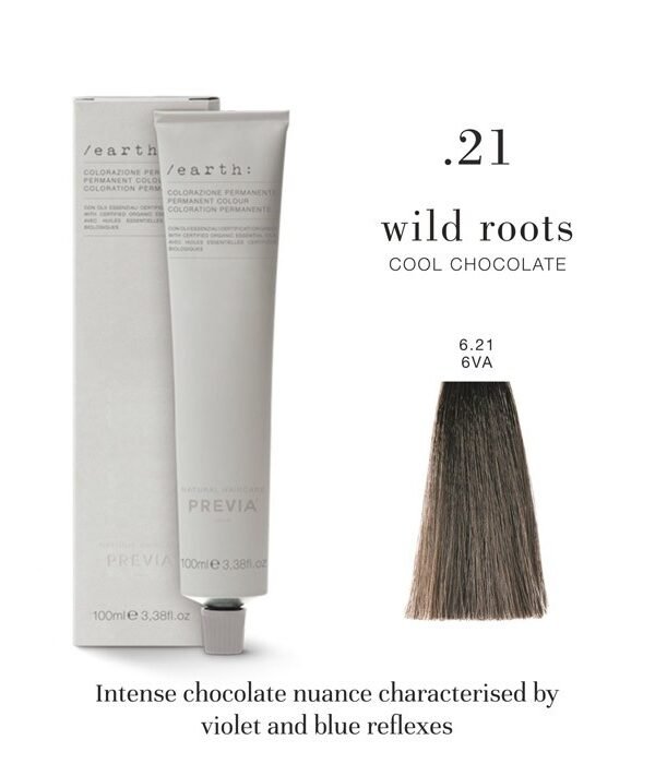 Tinta Cabelo Louro Escuro Chocolate Earth 6.21 6VA 100ml