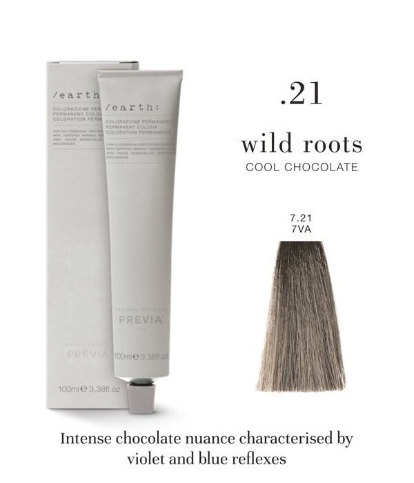 Tinta Cabelo Louro Chocolate Earth 7.21 7VA 100ml