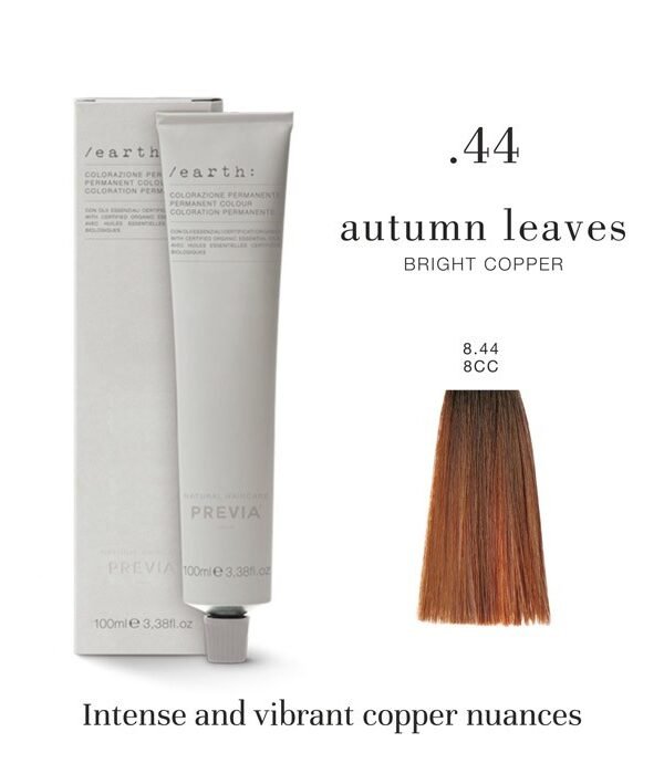 Tinta Cabelo Louro Claro Cobre Intenso Earth 8.44 8CC 100ml