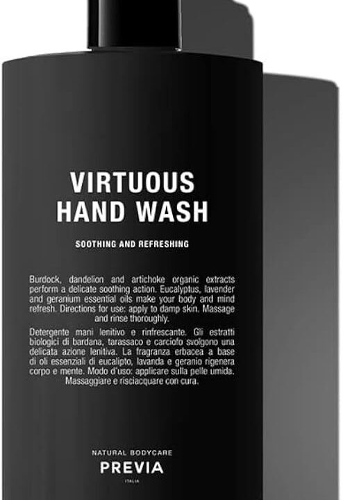 Gel Limpeza Mãos Virtuous Previa Haircare 500ml