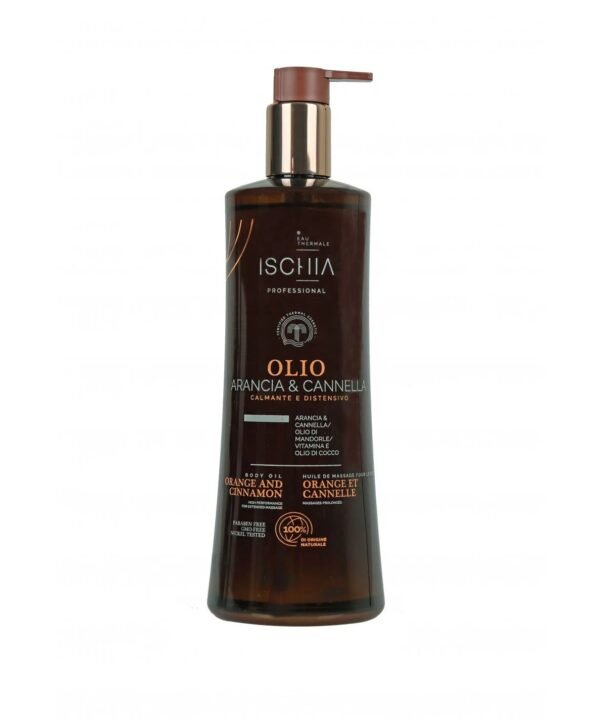 Óleo Massagem Laranja e Canela Ischia 500ml