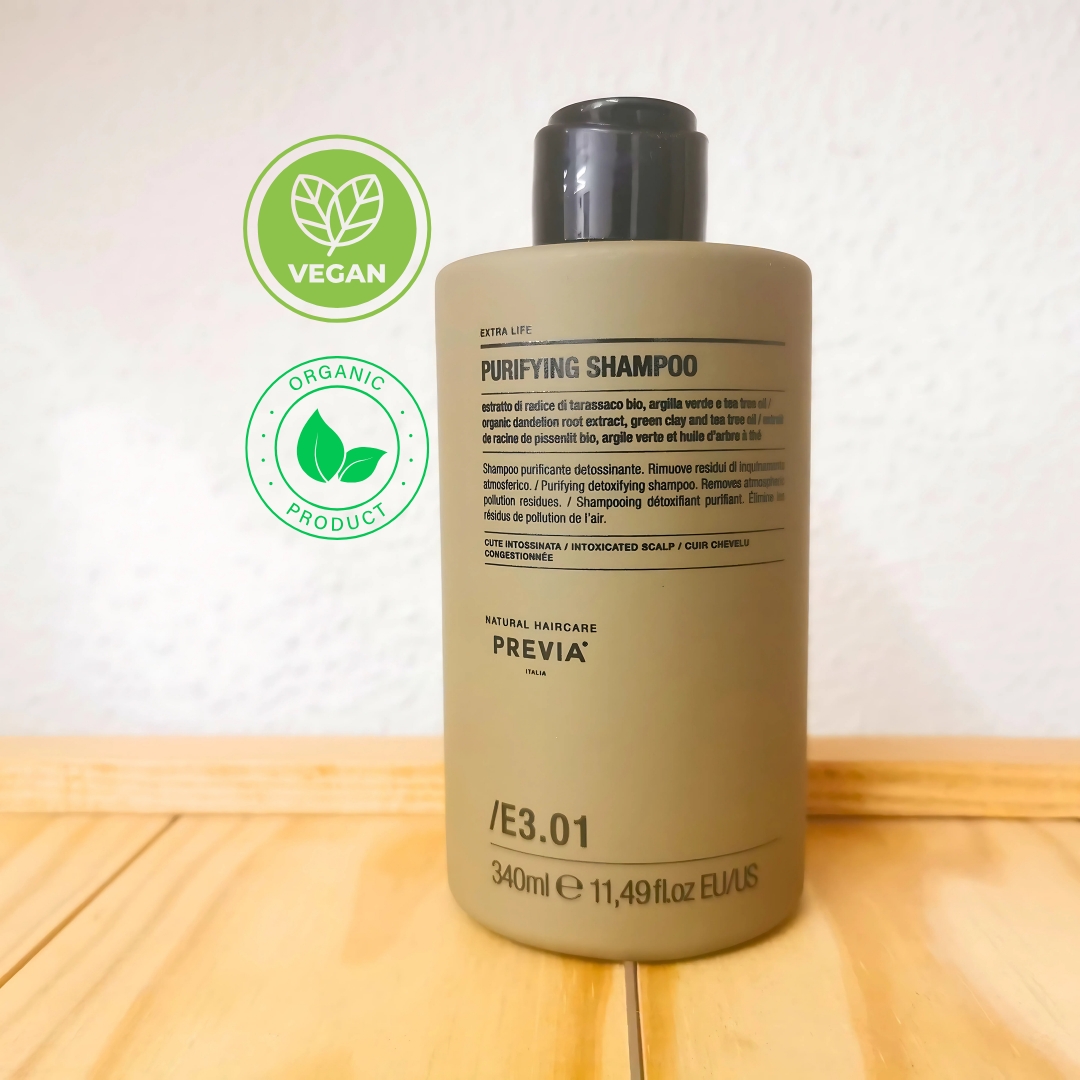 /E3.01 Shampoo Purifying Detox Scalp Ritual Previa 340ml