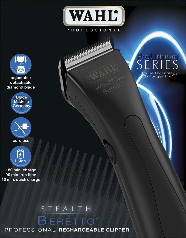 Wahl Beretto Black - Máquina Corte sem Fio