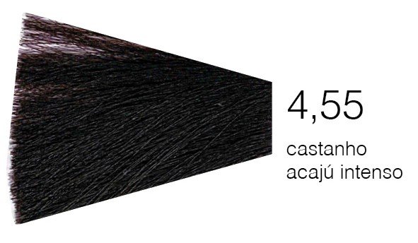 Tinta Cabelo Castanho Acajú Intenso 4.55 Previa 100ml