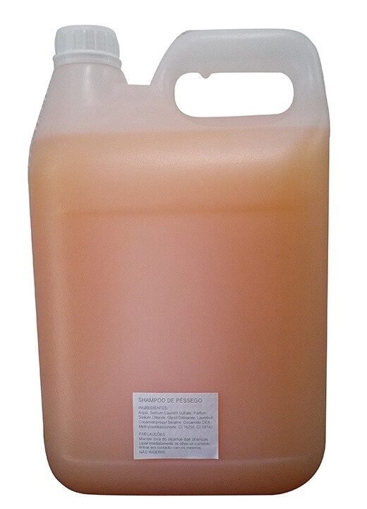 Shampoo Pêssego Profissional Cabeleireiro 5 Litros