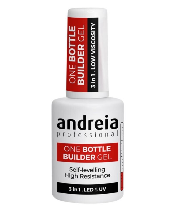 Gel 3 em 1 Branco Leitoso - Builder Gel Andreia 14ml