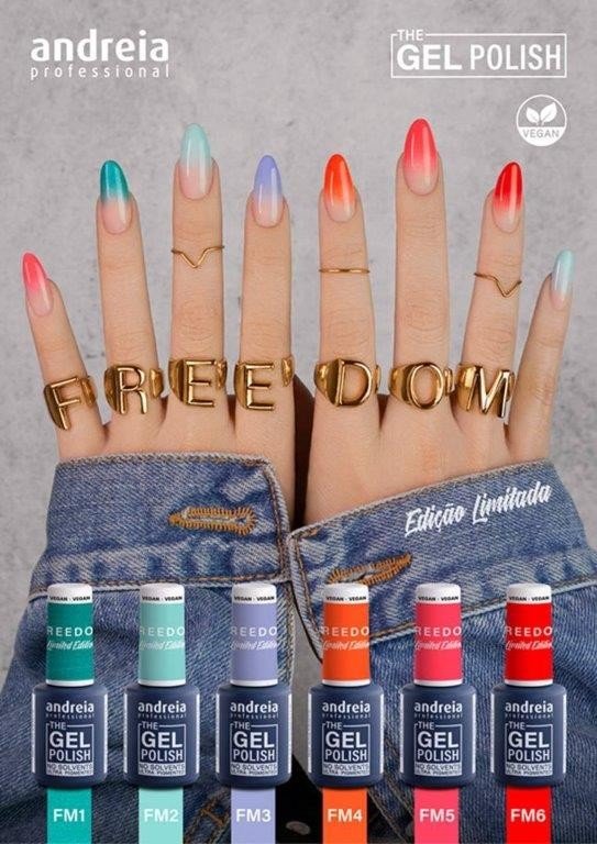 Andreia The Gel Polish Freedom - Nova Colecção