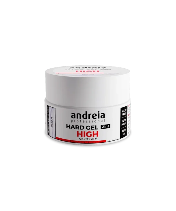 Hard Gel 2 em 1 Clear Andreia 22g