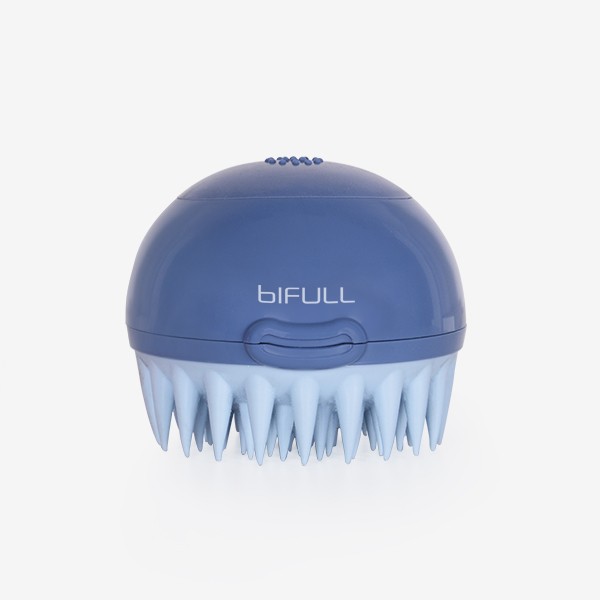 Escova Massagem Couro Cabeludo Coquille Azul