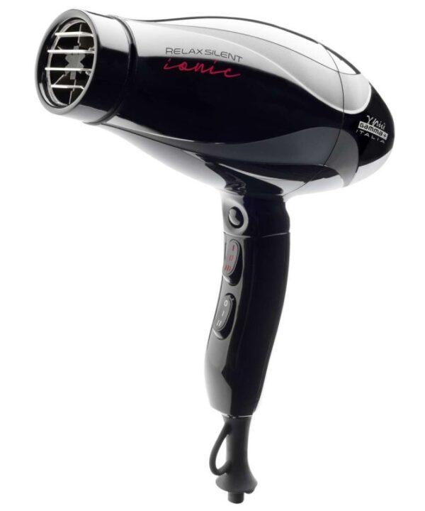 Gamma Piu Secador Relax Silent Light Preto