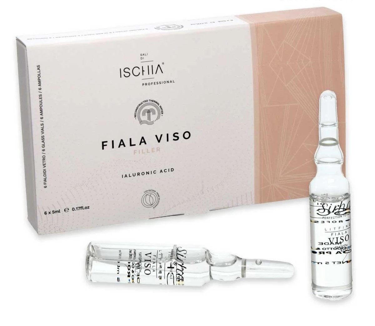 Ampolas de Tratamento Ácido Hialuronico Ischia 6 x 5ml