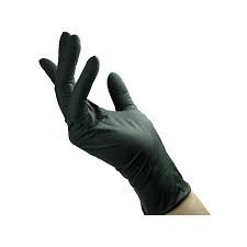 Luvas Nitrilo Pretas cx. 100 unidades