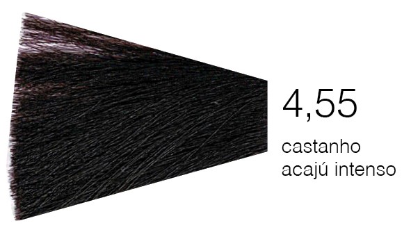Tinta Cabelo Castanho Acajú Intenso 4.55 Previa 100ml