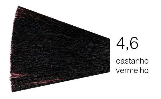 Tinta Cabelo Castanho Vermelho 4.6 Previa 100ml
