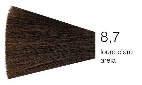 Tinta Cabelo Louro Claro Areia 8.7 Previa 100ml