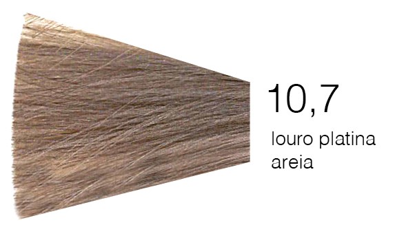 Tinta Cabelo Louro Platina Areia 10.7 Previa 100ml