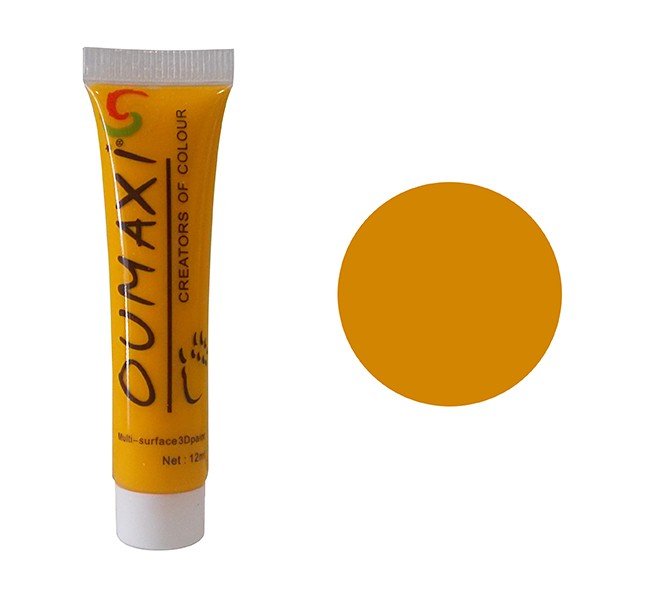 Tinta Acrilica O3 Amarelo Mostarda 12ml