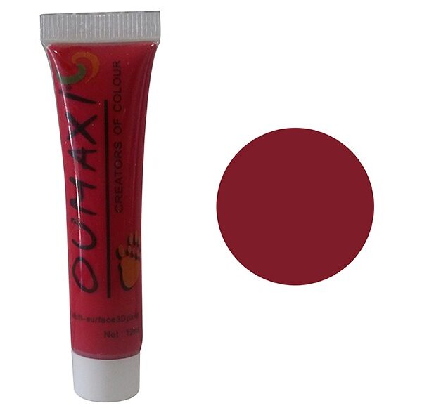 Tinta Acrilica O5 Vermelho Rubi 12ml
