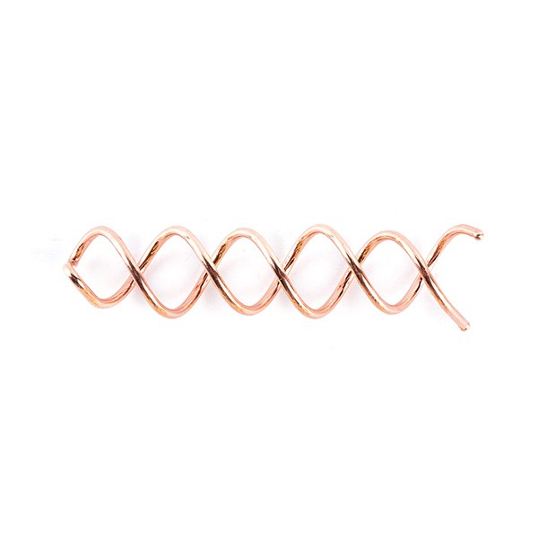 Pino de Rotação Apanhados de Cabelo Bronze Bifull