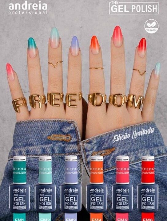 Andreia The Gel Polish Freedom - Nova Colecção