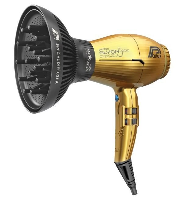 Secador Parlux Alyon Gold Edition + Difusor Magic Sense Pack