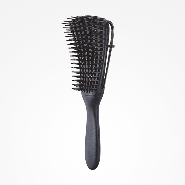 Escova de Cabelo Desembaraçante Preto Deren Curls Bifull