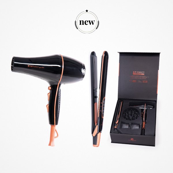 Pack Secador Cabelo + Prancha Copper Edition Professional